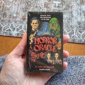 Classic Horror Oracle Card Deck